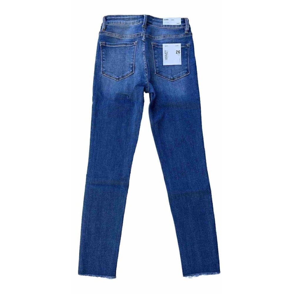 Vervet By Flying Monkey Amber Mid-Rise Skinny Jeans for Women - Size 26 - Picture 4 of 16